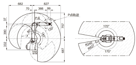 六轴机器人8kg图